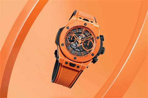 hublot big bang unico orange|Hublot: Die neuste Big Bang strahlt in einer besonderen Farbe.